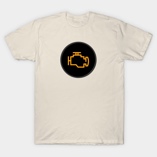 Engine Alert T-Shirt by attadesign